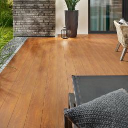 TraumGarten DreamDeck Alu terrasplanken Ipé-bruin 10