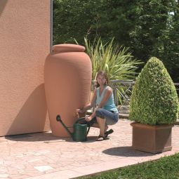 Garantia regenton, regen-amfoor, terracotta regentonnen 5