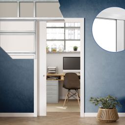 ECLISSE Unico schuifdeur hout compleet-set 6