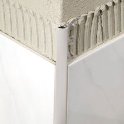 BLANKE tegelprofielen kwartcirkel-profiel aluminium goudkleurig 7