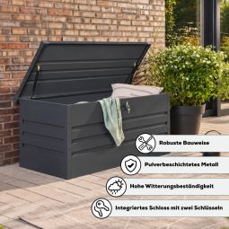 Wellker Gartenbox 400 L Metaal 3