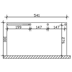 SKAN HOLZ Carport Eifel met 6