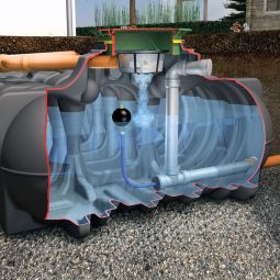 GRAF Ronde opvoertank Retentieregenwatertan 3