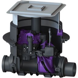 KESSEL Terugstuwpompinstallatie Pumpfix-F-Komfort Ondergrondse installatie 3