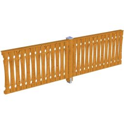 Skan Holz zijwand Lamellenholz Eik 3