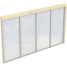 Skan Holz zijwand polycarbonaat wandaanbouw 3