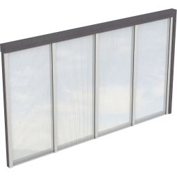 Skan Holz zijwand polycarbonaat wandaanbouw 3