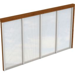 Skan Holz zijwand polycarbonaat wandaanbouw 3
