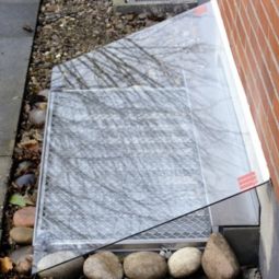 ACO lichtschachtafdekking veiligheidsglas lichtschachtbreedte 1250 3