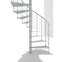 Minka Spiltrap Milano wit Wendeltrappen 6