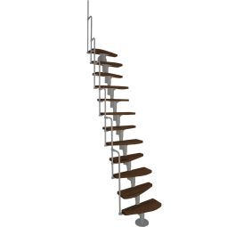 Minka middenboom trap Monaco grijs 3
