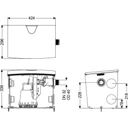 KESSEL-opvoerinstallatie Minilift S KTP 300 4