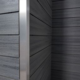 NATURinFORM gevelbekleding hoek roestvrij staal 4