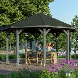 Skan Holz Pavillon Nice Leisteengrijs 3