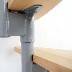 Minka middenboomtrap Nizza grijs ruimtespaartrap 8