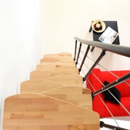 Minka middenboom trap Nizza zwart 4