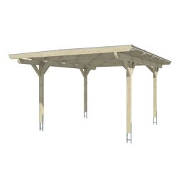 Skan Holz Enkelelement Carport Odenwald 3
