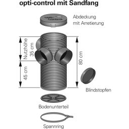 Opti-Control inspectieput revisieput met zandvanger 3