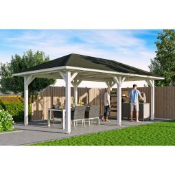 Skan Holz Paviljoen Orleans Wit 3
