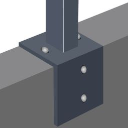 Dubbelstaafmat hekwerk om op te 6