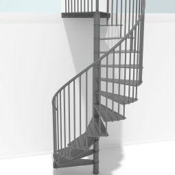 Minka Spiltrap Portofino grijs Wendeltrappen 3