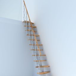 Minka Middenboom trap Quatro wit 3