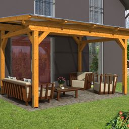 Skan Hout terrasoverkapping Sanremo terrasdak 6