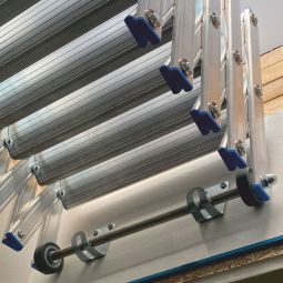 Wellhöfer schuifelladder met voorplaat horizontaal 5