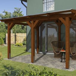 Skan Holz terrasoverkapping Siena terrasdak 4