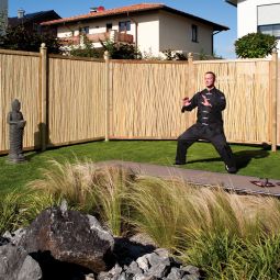 TraumGarten schutting BAMBU rechthoek bamboe 4