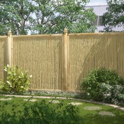 TraumGarten schutting BAMBU rechthoek bamboe 5
