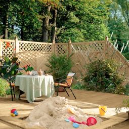 TraumGarten schutting GADA hout met 6