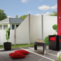 TraumGarten Glasscherm SYSTEEM GLAS MAT 4
