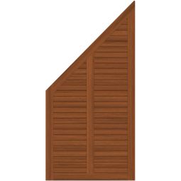 TraumGarten schutting GRAZIA hardwood aansluiting 3