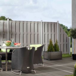 TraumGarten Schutting JUMBO WPC Alu-Design 9