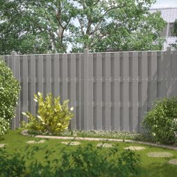 TraumGarten schutting Aufsatzleiste Alu smal 3