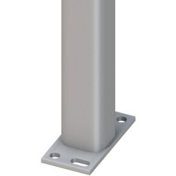 TraumGarten metalen paal zilver opschroeven 3