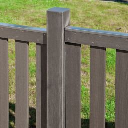 TraumGarten Tuinafscheiding WPC RAJA antraciet 4