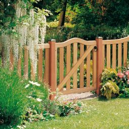 TraumGarten Tuinafscheiding RAJA Hardhout Poort 3