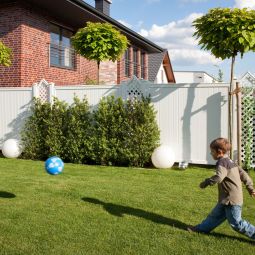 TraumGarten schutting LONGLIFE RIVA Wit 5