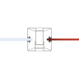 TraumGarten schutting SYSTEEM Klempalen Zilver 6