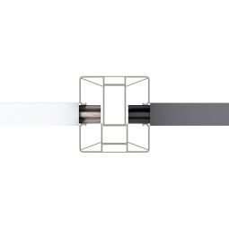 TraumGarten schutting SYSTEEM Klempalen Zilver 7
