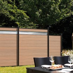TraumGarten Schutting SYSTEEM Decoratief profiel-set 6