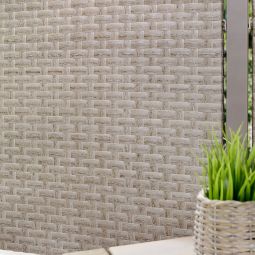 TraumGarten Schutting WEAVE Gray 178x178cm 3