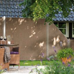 TraumGarten schutting WEAVE-LÜX Brons Rechthoek 5