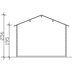 Skan Holz tuinhuis Como tuinhuis 8