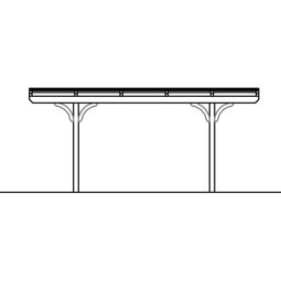 Skan Holz Doppelcarport Odenwald leisteen 4
