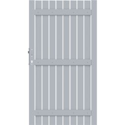 TraumGarten Alu-Poort Schutting SQUADRA Zilver 3