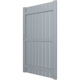 TraumGarten Alu-Poort Schutting SQUADRA Zilver 4
