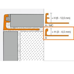Schlüter-JOLLY AC GS afwerkingsprofiel Aluminium 3